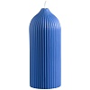 Свеча декоративная ярко-синего цвета из коллекции Edge, 16,5см – покупайте в интернет-магазине furnitarium.ru