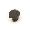 Ручка-кнопка, черный матовый, PO331Z24E130 – покупайте в интернет-магазине furnitarium.ru