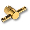 Крючок мебельный, глянцевое золото – покупайте в интернет-магазине furnitarium.ru