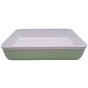 Блюдо для запекания Marshmallow, 37х26,8 см, зеленое, DSMRL_PRC_GRN – покупайте в интернет-магазине furnitarium.ru