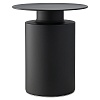 Столик кофейный Otes, ?45 см, черный – покупайте в интернет-магазине furnitarium.ru