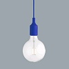 Светильник галогеновый E27 синий, 05167 – покупайте в интернет-магазине furnitarium.ru