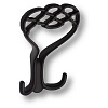 Крючок мебельный, черный, BR738MP24 – покупайте в интернет-магазине furnitarium.ru