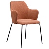 Кресло Dwight, рогожка, коричневое – покупайте в интернет-магазине furnitarium.ru