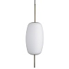 Лампа подвесная Silk, 78хO22 см, белое опаловое стекло – покупайте в интернет-магазине furnitarium.ru