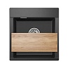 ES-4701, черный, кухонная мойка ESTETICA – покупайте в интернет-магазине furnitarium.ru