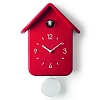 Часы с кукушкой QQ, красные – покупайте в интернет-магазине furnitarium.ru