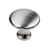 Ручка-кнопка LIMA, брашированный никель, RQ161Z.025NN – покупайте в интернет-магазине furnitarium.ru