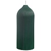Свеча декоративная темно-зеленого цвета из коллекции Edge, 16,5см – покупайте в интернет-магазине furnitarium.ru
