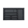 Лоток для кухонных принадлежностей в ящик полного выдвижения 900 мм, черный, 32/76.N90LVB – покупайте в интернет-магазине furnitarium.ru