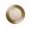 Светильник QUEEN LED врезной, желтый свет, 2W, античная бронза, QN-AN-TR-BC – покупайте в интернет-магазине furnitarium.ru
