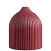 Свеча декоративная бордового цвета из коллекции Edge, 10,5см – покупайте в интернет-магазине furnitarium.ru