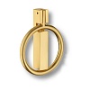 Ручка кольцо модерн D60, матовое золото, BR901-MGL – покупайте в интернет-магазине furnitarium.ru