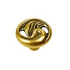 Ручка-кнопка AIDA, состаренное золото, 24169Z03000.07B – покупайте в интернет-магазине furnitarium.ru