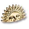 Вешалка "Солнце", латунь, BR2.243 – покупайте в интернет-магазине furnitarium.ru