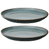 Набор из двух тарелок темно-серого цвета из коллекции Kitchen Spirit, 21 см – покупайте в интернет-магазине furnitarium.ru