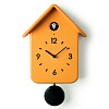 Часы с кукушкой QQ, желтые – покупайте в интернет-магазине furnitarium.ru