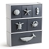 Шкаф трехуровневый с выдвижным ящиком Ocean Shelf – покупайте в интернет-магазине furnitarium.ru
